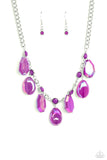 Maldives Mural Purple ✧ Necklace