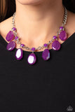 Maldives Mural Purple ✧ Necklace