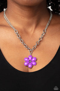 Necklace Short,Purple,Dazzling Dahlia Purple ✧ Necklace