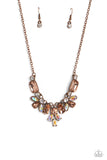 Prima Donna Dazzle Copper ✧ Iridescent Necklace