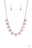Tabloid Treasure Pink ✧ Iridescent Necklace