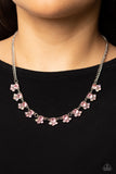 Tabloid Treasure Pink ✧ Iridescent Necklace