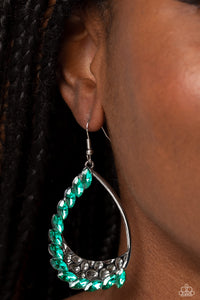 Earrings Fish Hook,Green,Holiday,Looking Sharp Green ✧ Earrings
