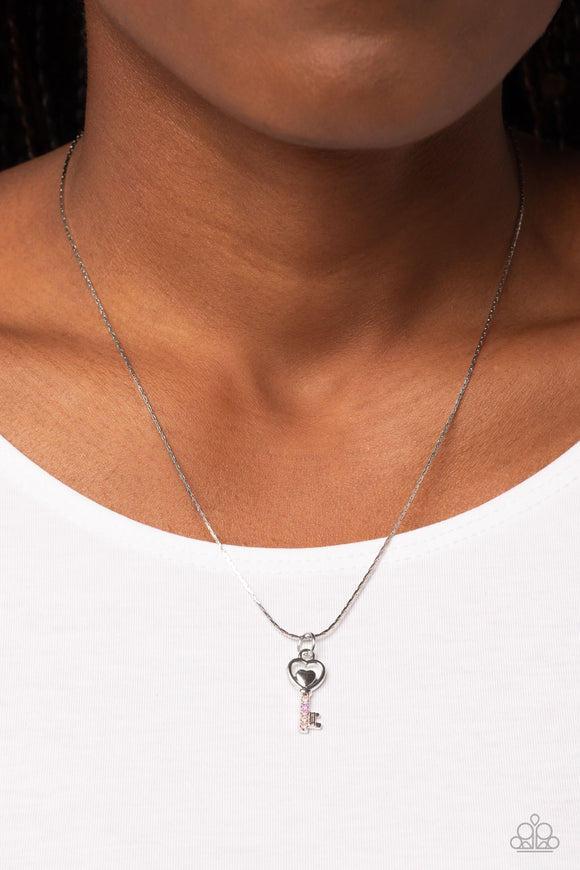 LOVE-Locked Multi ✧ Iridescent Key Necklace