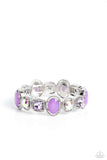 Fashion Fairy Tale Purple ✧ Iridescent Stretch Bracelet