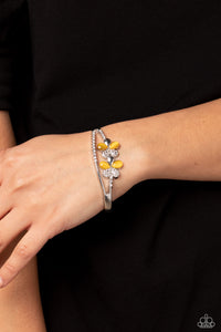 Bracelet Cuff,Butterfly,Yellow,Broadway Stage Yellow ✧ Butterfly Cuff Bracelet