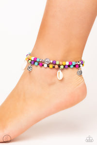 Anklet,Multi-Colored,Shell,Buy and SHELL Multi ✧ Anklet