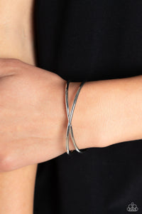 Bracelet Cuff,Silver,Teasing Twist Silver ✧ Cuff Bracelet