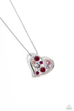 Romantic Recognition Pink ✧ Iridescent Heart Necklace
