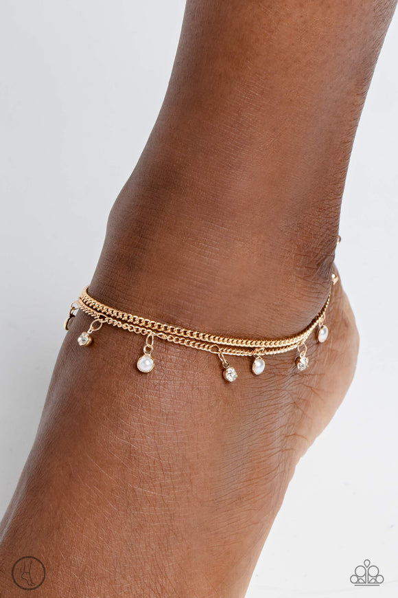WATER You Waiting For? Gold ✧ Anklet