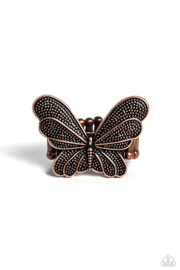 Fairy Wings Copper ✧ Butterfly Ring