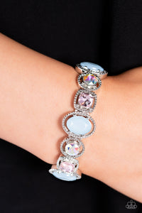 Blue,Bracelet Stretchy,Iridescent,Light Pink,Pink,Fashion Fairy Tale Multi ✧ Iridescent Stretch Bracelet