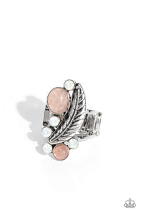 Light Pink,Pink,Ring Wide Back,Off To FEATHER-land Pink ✧ Ring