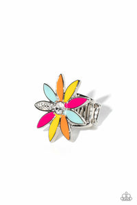 Exclusive,Favorite,Life of the Party,Multi-Colored,Ring Wide Back,Lily Lei Multi ✧ Ring