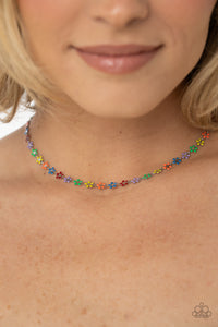 Multi-Colored,Necklace Short,Sets,Floral Catwalk Multi ✧ Necklace