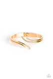 Elven Elegance Gold ✧ Hinged Bracelet