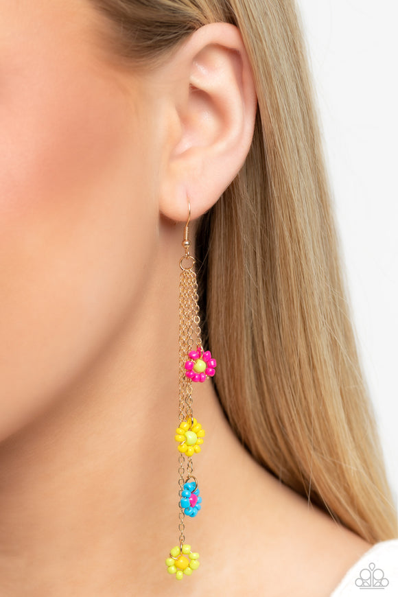 Color Me Whimsical Multi ✧ Seed Bead Earrings
