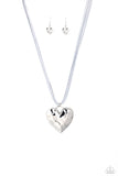 Confident Courtship Silver ✧ Heart Necklace