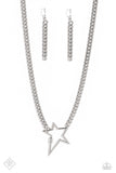 Playful Popstar Silver ✧ Star Necklace