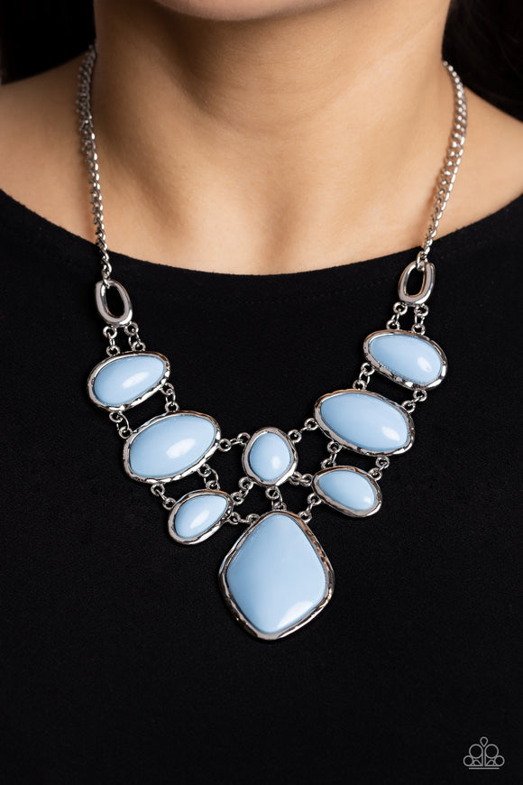 Dreamily Decked Out Blue ✧ Necklace