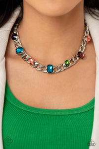 Magnificent Musings,Multi-Colored,Necklace Short,Audaciously Affixed Multi ✧ Necklace