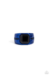 Black,Blue,Favorite,Men's Ring,Daily Dominance Blue ✧ Ring