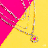 Burning Love Yellow ✧ Necklace