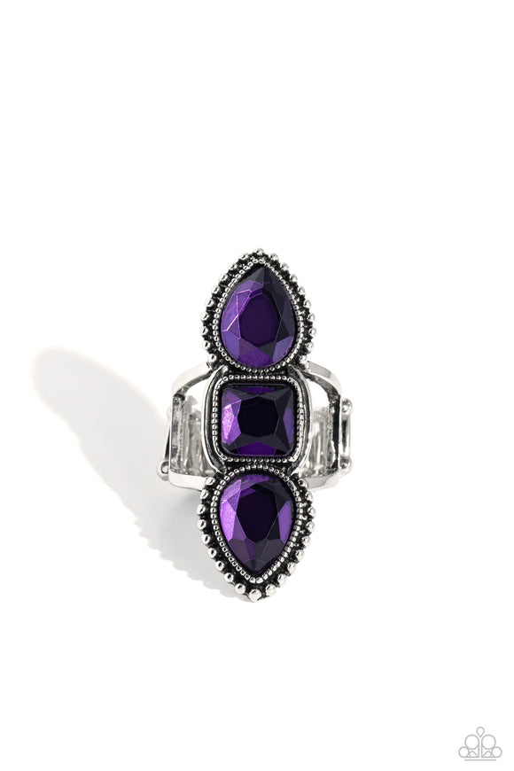 Dazzling Direction Purple ✧ Ring
