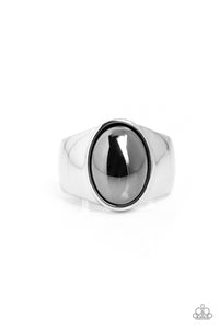 Black,Favorite,Gunmetal,Men's Ring,Avant-Garde Age Silver ✧ Ring