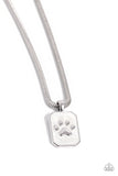 PAW to the Line White ✧ Necklace