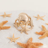 Seashell Showcase Gold ✧ Ring