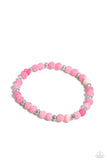 Ethereally Earthy Pink ✧ Stretch Bracelet