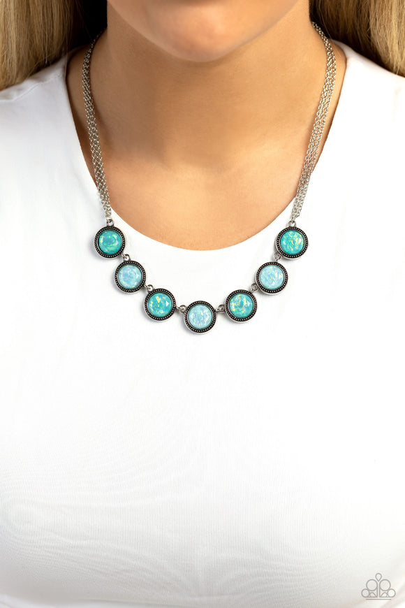 Looking for DOUBLE Blue ✧ Opalescent Necklace
