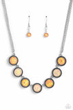 Looking for DOUBLE Orange ✧ Opalescent Necklace