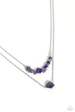 Chiseled Caliber Purple ✧ Necklace