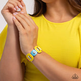 Painted Pairing Yellow ✧ Stretch Bracelet