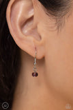 Colorfully GLASSY Purple ✧ Choker Necklace