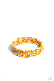 Coiled Candy Yellow ✧ Coil Bracelet
