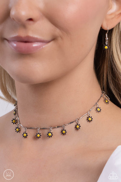 Devon Fashion Yellow Gold Turquoise Enamel Choker Necklace 52675 - Devon  Fine Jewelry