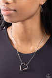 Affectionate Attitude Black ✧ Heart Necklace