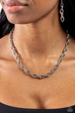 Braided Ballad Silver ✧ Necklace