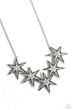 Rockstar Ready White ✧ Star Necklace