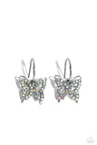 Lyrical Layers Multi ✧ Iridescent Butterfly Hoop Earrings