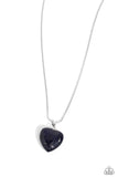 Prismatic Pastime Blue ✧ Heart Necklace