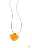 Prismatic Pastime Gold ✧ Heart Necklace