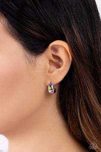 Earrings Hoop,Multi-Colored,Stars,SCOUTING Stars Multi ✧ Star Hoop Earrings
