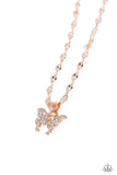 High-Flying Hangout Rose Gold ✧ Butterfly Necklace