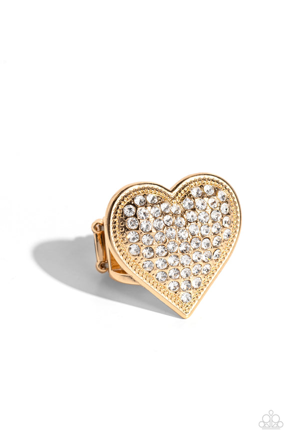 Sweet Serendipity Gold ✧ Heart Ring