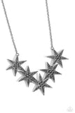 Rockstar Ready Black ✧ Hematite Star Necklace