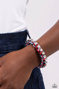 Black,Blue,Bracelet Knot,Multi-Colored,Red,Urban Sparkle Bracelet,The Next Big STRING Black ✧ Bracelet